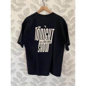 The Tonight Show with Jay Leno Black T-shirt, Size XL